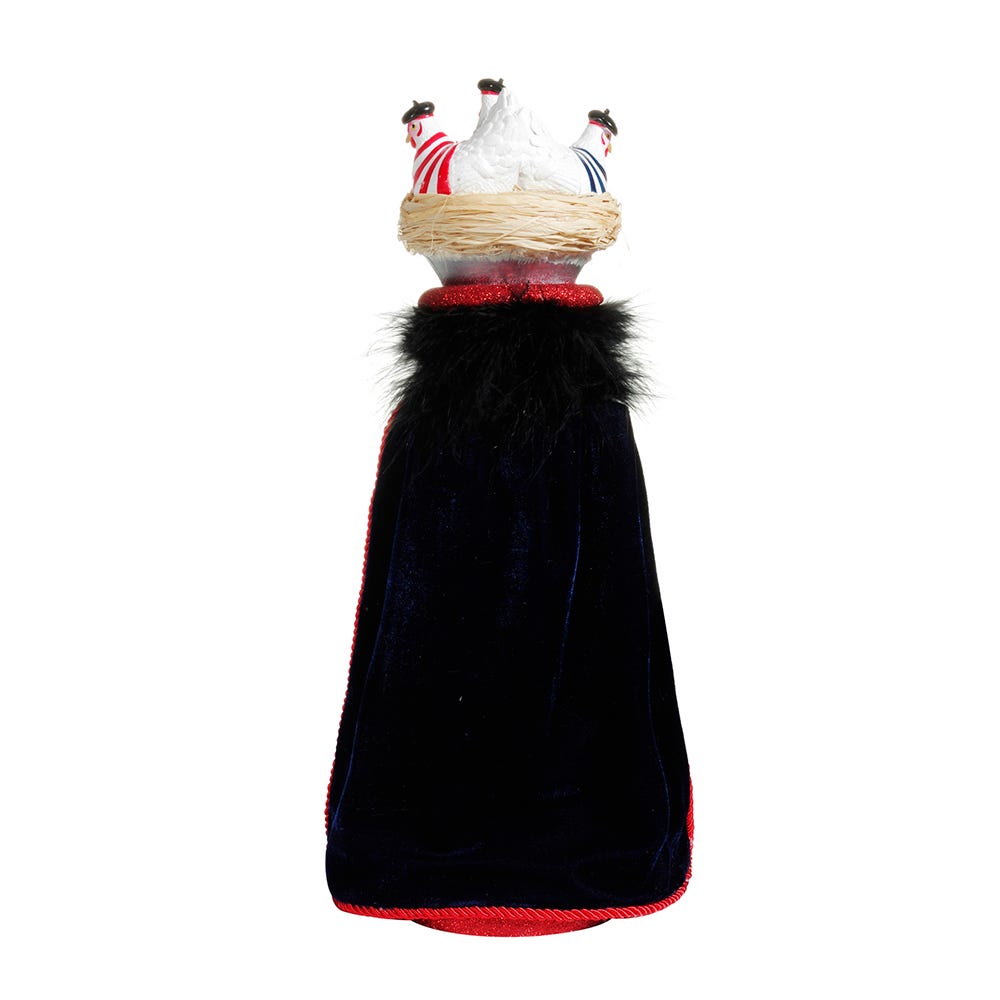 Kurt Adler 17.5-Inch Hollywood™ Three French Hens Nutcracker